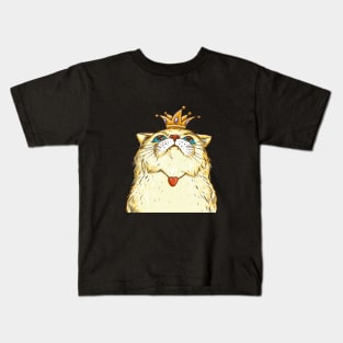 Cat queen Kids T-Shirt